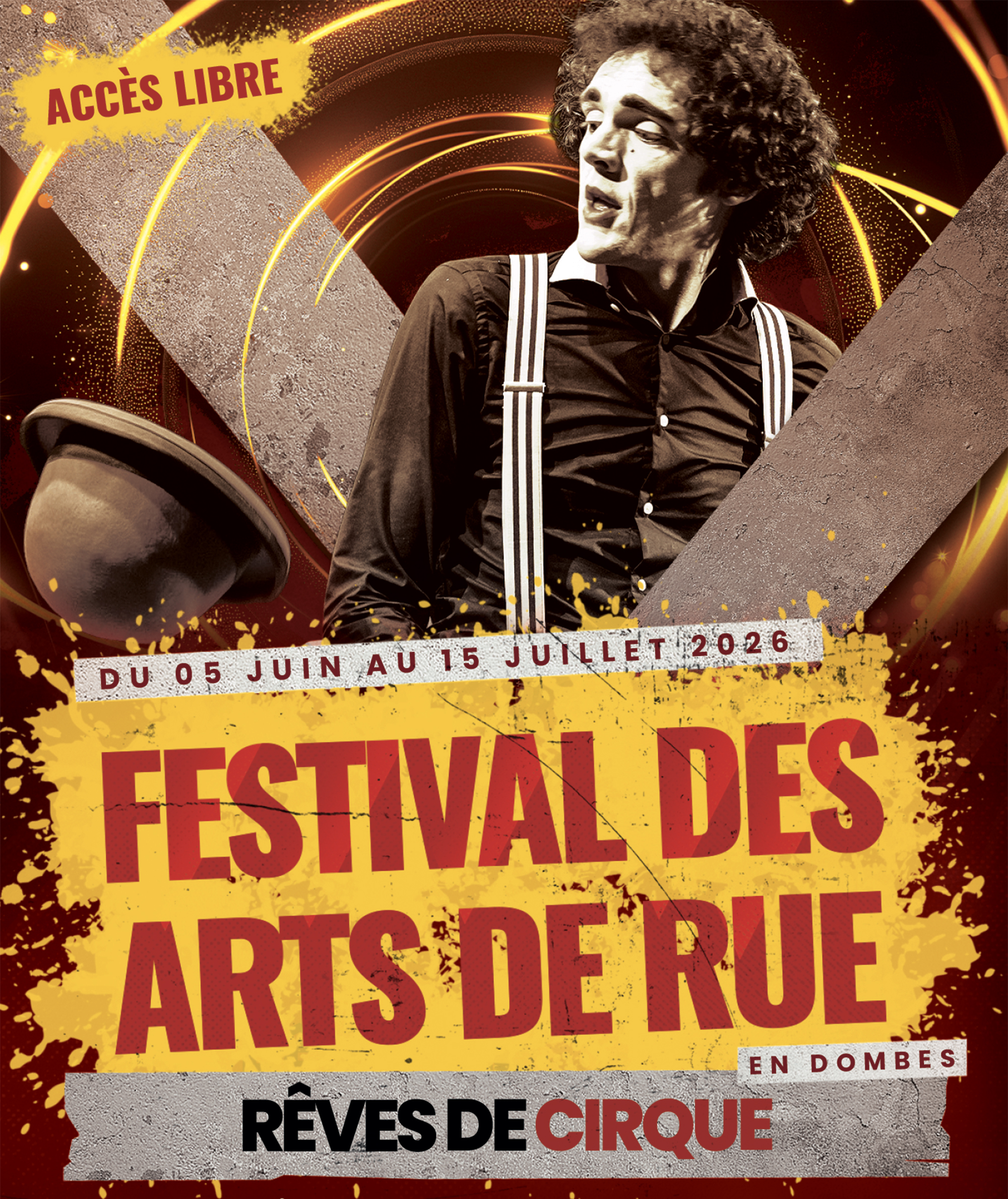 Affiche de l'édition 2026 de Rêves de cirque